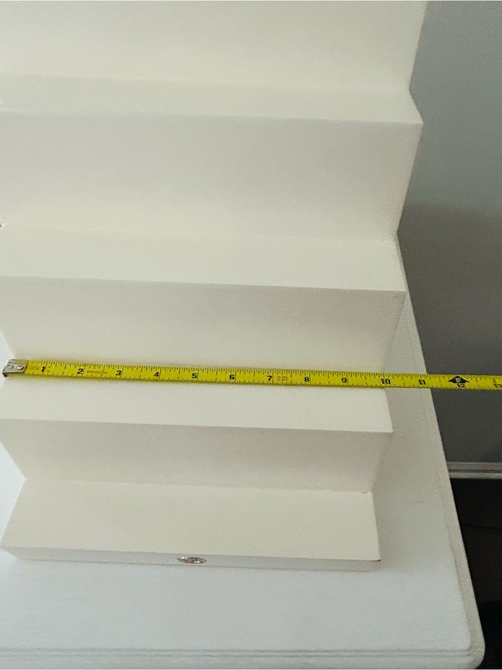 White Display Stair Shelf - Picture 7 of 9
